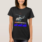 Eer in elke zwarte draad t-shirt (Voorkant)