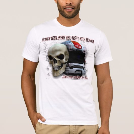 Eer je vijand t-shirt (Voorkant)