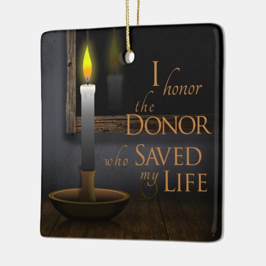  eer Mijn orgaandonor - Transplant Cer Keramisch Ornament (Links)