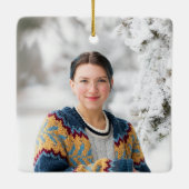 eer Mijn orgaandonor - Transplant Cer Keramisch Ornament (Achterkant)