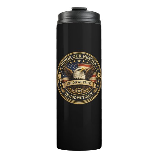 Eer Onze Helden Militaire Munt Patriottische Fles (Voorkant)