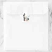Eer onze veteranen - ster sticker (Tas)