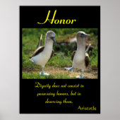 Eer schijnt door de onverzettelijke geest van de w poster (Voorkant)