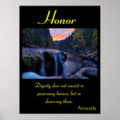 Eer schijnt onder de rustgevende gloed van Twiligh Poster (Voorkant)