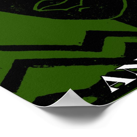 Eer Uw Afrikaanse en Afrikaanse Amerikaanse Ancest Poster (Hoek)