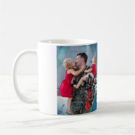 Eer uw militaire vader, speciale Vaderdag Koffiemok