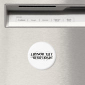 Eer Uw Receptionist Magneet (Insitu (Vaatwasser))