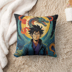Eerbetoon aan Akira Toriyama Kussen