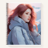 Eerbetoon aan alle vrouwen notitieboek (Voorkant)