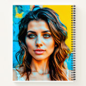 Eerbetoon aan alle vrouwen notitieboek (Achterkant)