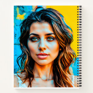 Eerbetoon aan alle vrouwen notitieboek