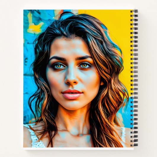 Eerbetoon aan alle vrouwen notitieboek (Achterkant)