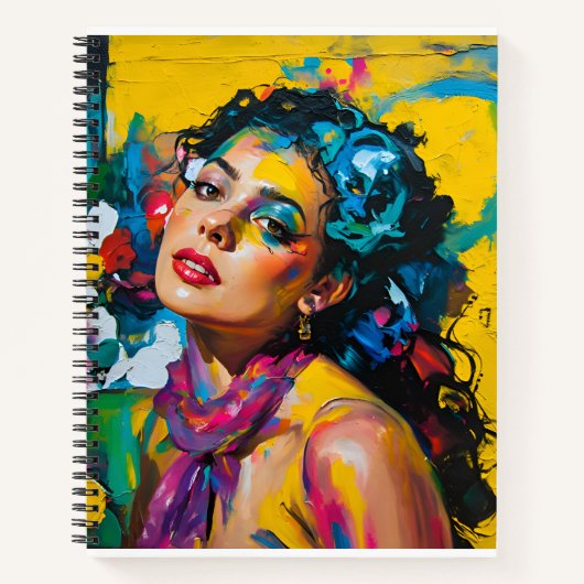 Eerbetoon aan alle vrouwen notitieboek (Voorkant)