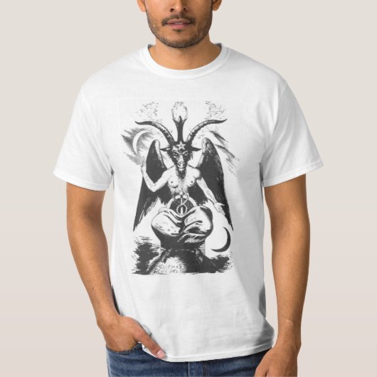 Eerbetoon aan Anton Szandor Lavey T-shirt (Voorkant)