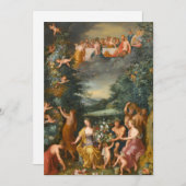 Eerbetoon aan de Godin Flora, een feest van de god (Voorkant / Achterkant)