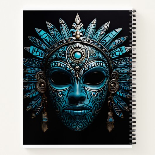 Eerbetoon aan de Indianen Notitieboek (Achterkant)