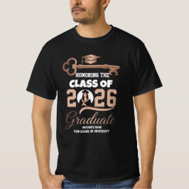 Eerbetoon aan de klas van 2026 Gepersonaliseerde a T-shirt