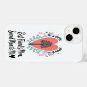 Eerbetoon aan een tweede moeder Case-Mate iPhone case (Achterkant (horizontaal))