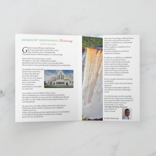 Eerbetoon aan het 50e Jubileum van de onafhankelij Kaart (Binnen)