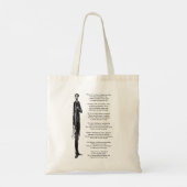 Eerbetoon aan het Amerikaanse President Abraham Li Tote Bag (Achterkant)