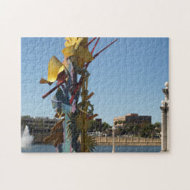 Eerbetoon aan het statuut van het vrijwilligerswer legpuzzel