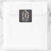 Eerbetoon aan het verleden, Inspiratie voor de toe Vierkante Sticker (Tas)