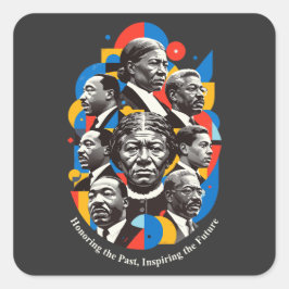 Eerbetoon aan het verleden, Inspiratie voor de toe Vierkante Sticker