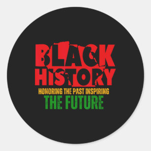 Eerbetoon aan het verleden Inspirerende toekomst M Ronde Sticker