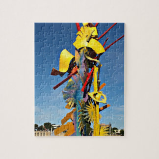Eerbetoon aan het vrijwilligerswerk legpuzzel