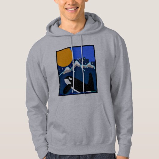 eerbetoon aan killerwalvis ruffles hoodie (Voorkant)