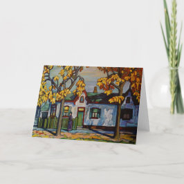 Eerbetoon aan Lawren Harris - Wenskaart Kaart