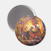 Eerbetoon aan Mama R.O. Orikri Magneet (Voorkant / Achterkant)