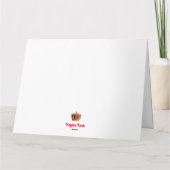 Eerbetoon aan moeders geloof kaart (Achterkant)