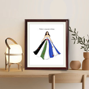 Eerbetoon aan onschuldigen, Palestina, Israël, Poster