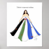 Eerbetoon aan onschuldigen, Palestina, Israël, Poster (Voorkant)