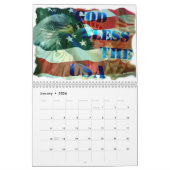 Eerbetoon aan onze Amerikaanse vlag 2018-agenda Kalender (Jan 2026)