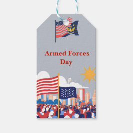 Eerbetoon aan onze helden: de Dag van de Strijdkra Cadeaulabel