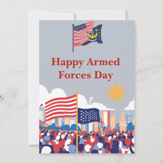 Eerbetoon aan onze helden: de Dag van de Strijdkra Kaart (Achterkant)