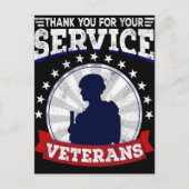 Eerbetoon aan onze helden deze Veteranendag 2025 Briefkaart (Voorkant)