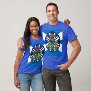 Eerbetoon aan Schotland en Sint-Andreaskerkdag T-shirt