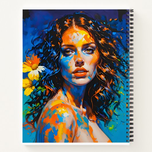 Eerbetoon aan vrouwen notitieboek (Achterkant)