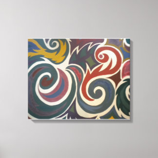 Eerbetoon aan William Morris Canvas Afdruk