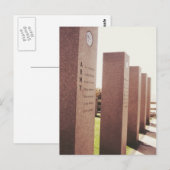 eerbetoon briefkaart (Voorkant / Achterkant)
