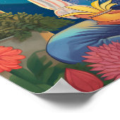 Eerbetoon haar voorouders en de maanprint poster (Hoek)