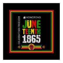 Eerbetoon Juneteenth 1865-Viering van de vrijheid