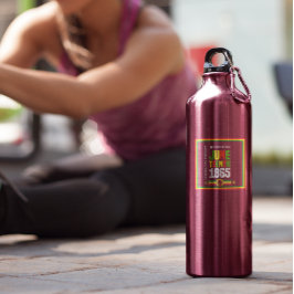 Eerbetoon Juneteenth 1865-Viering van de vrijheid Waterfles