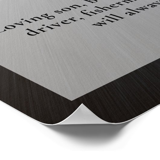 Eerbetoon voor coureur, foto van de begrafenis poster (Hoek)