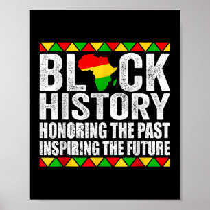 Eerbetoon vorige inspirerende maand van de toekoms poster
