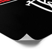 Eerbetoon vorige inspirerende maand van de toekoms poster (Hoek)