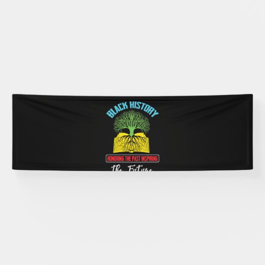 Eerbetoon vorige inspirerende maand van de toekoms spandoek (Horizontaal)